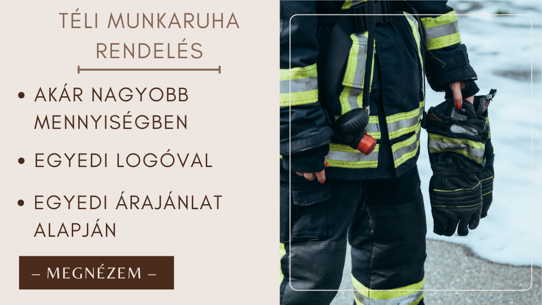Téli munkaruha rendelés