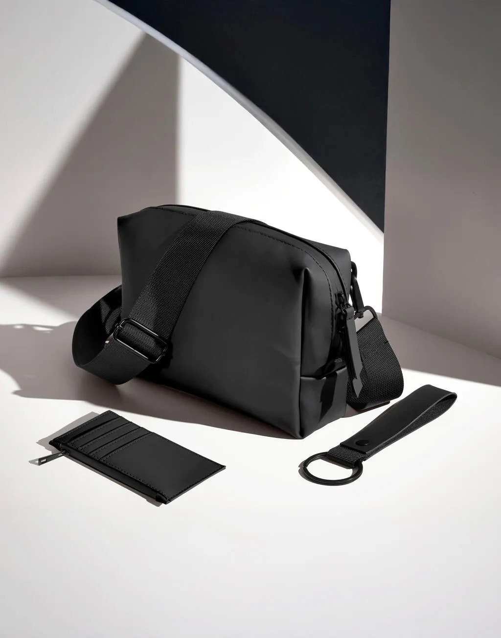 Matte PU Cross Body Bag