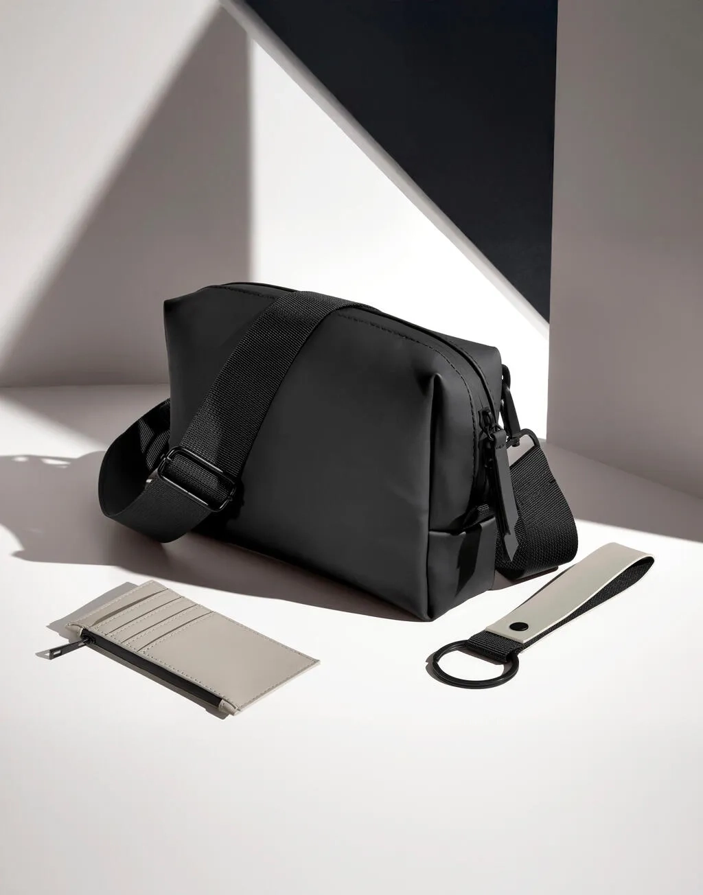 Matte PU Cross Body Bag