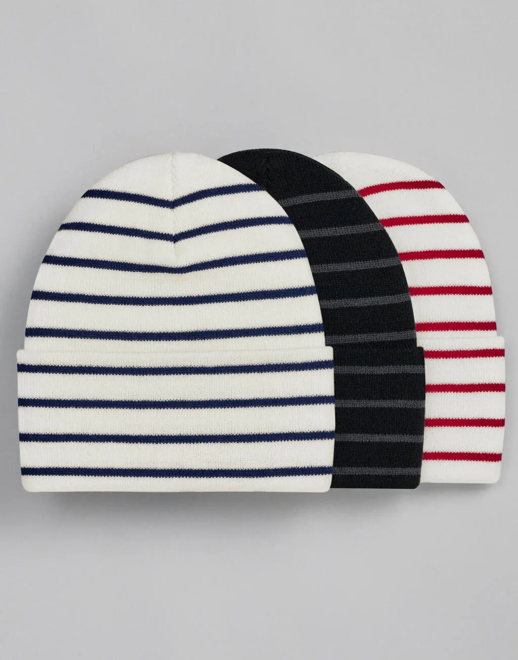 Original Deep Cuffed Striped Beanie