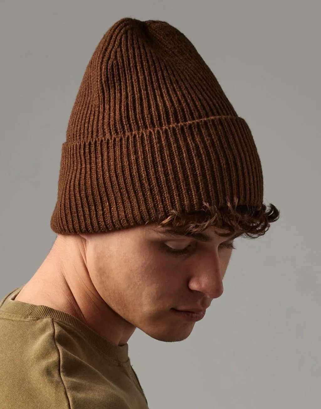 Oversized Cuffed Beanie