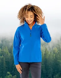 Women's Recycled 2-Layer Printable Softshell Jkt