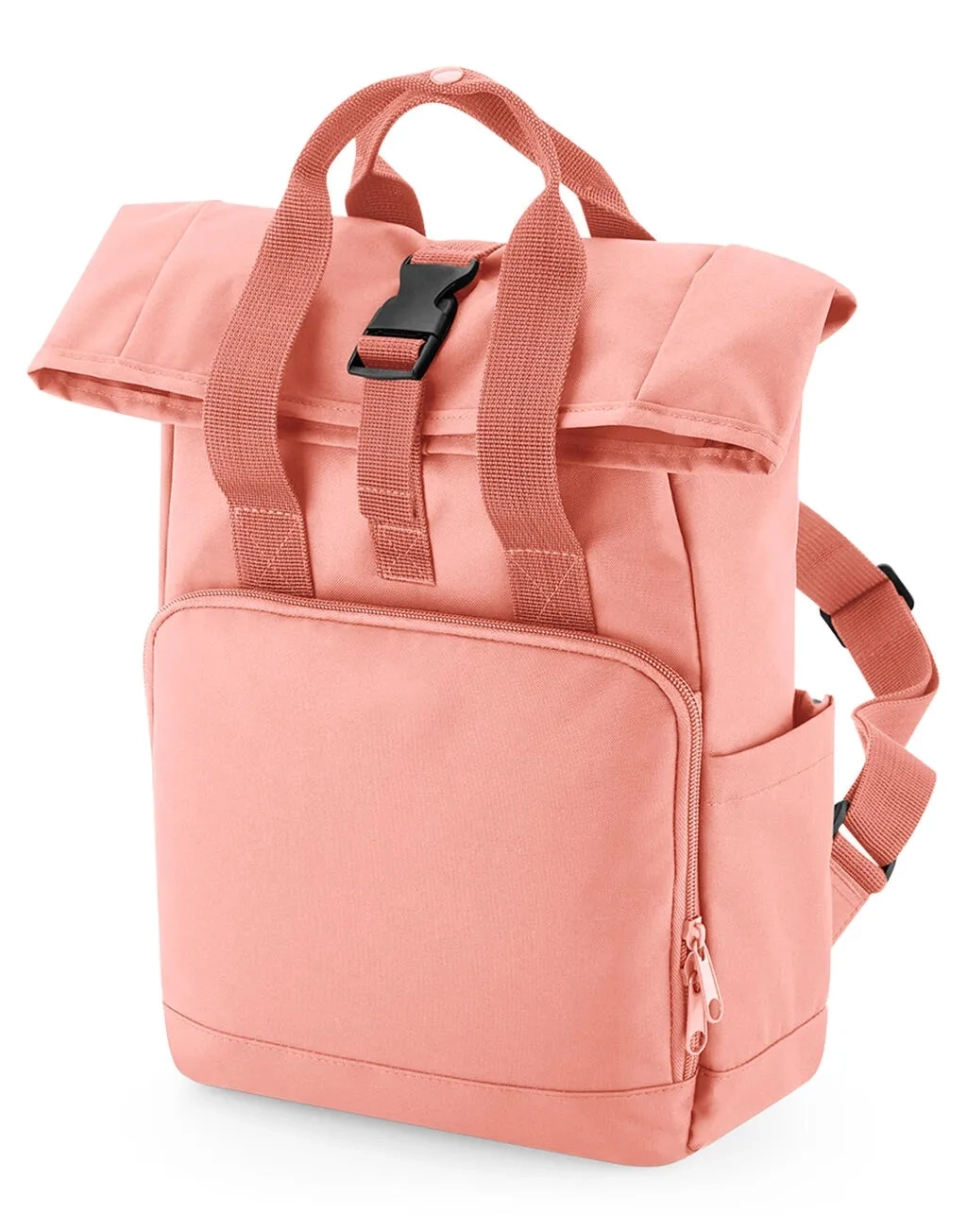 Recycled Mini Twin Handle Roll-Top Backpack