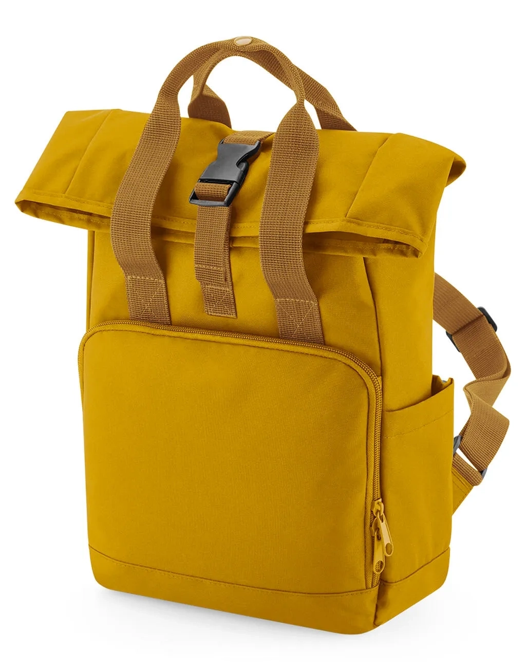 Recycled Mini Twin Handle Roll-Top Backpack