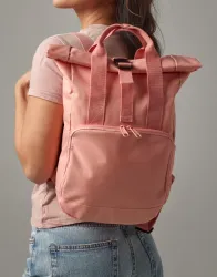 Recycled Mini Twin Handle Roll-Top Backpack