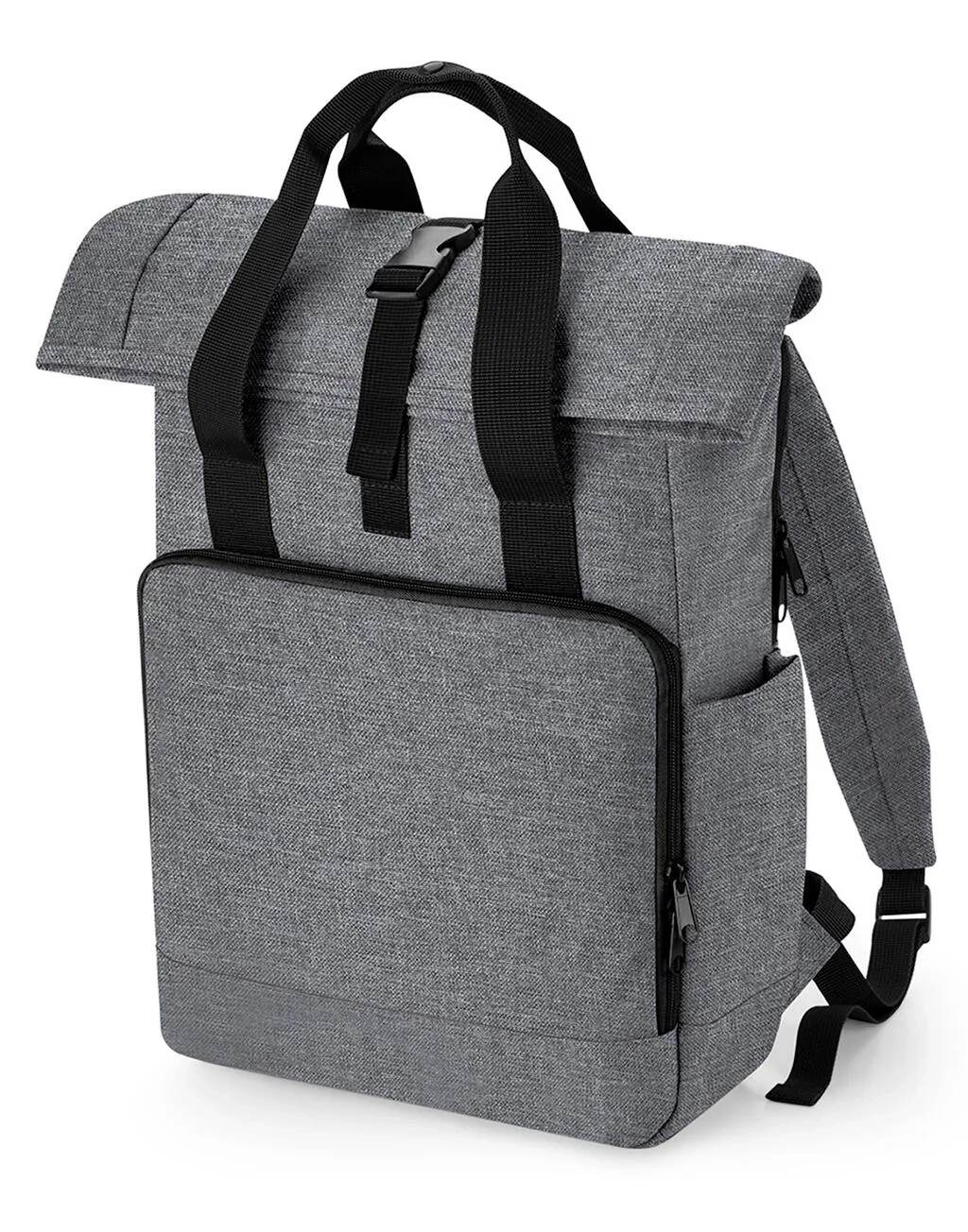 Recycled Twin Handle Roll-Top Laptop Backpack