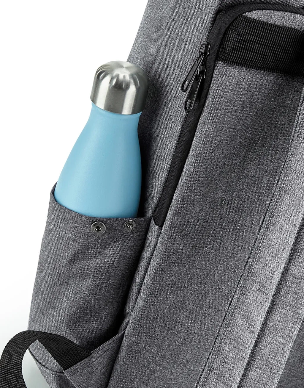 Recycled Twin Handle Roll-Top Laptop Backpack