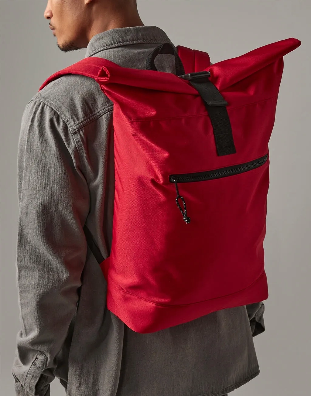 Recycled Roll-Top Backpack