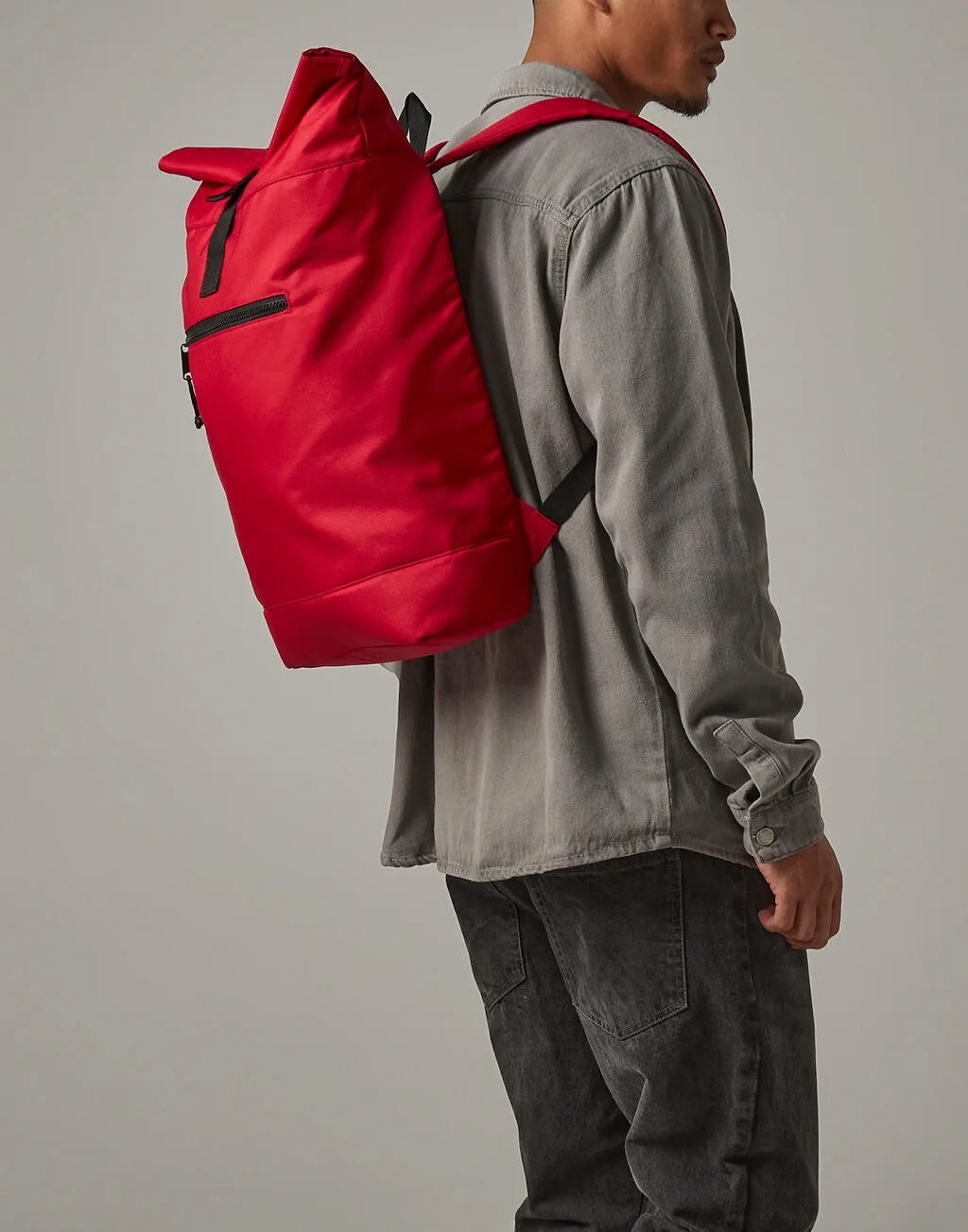 Recycled Roll-Top Backpack