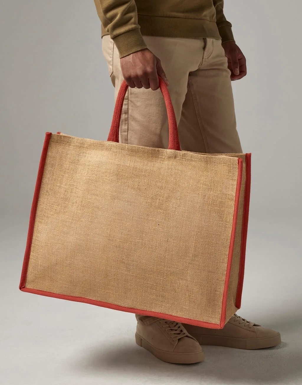 Natural Starched Jute Market Shopper
