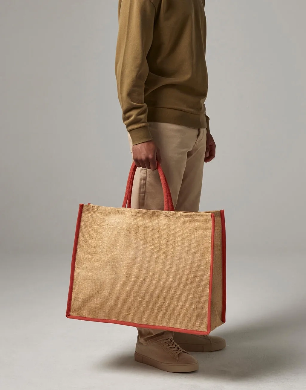Natural Starched Jute Market Shopper