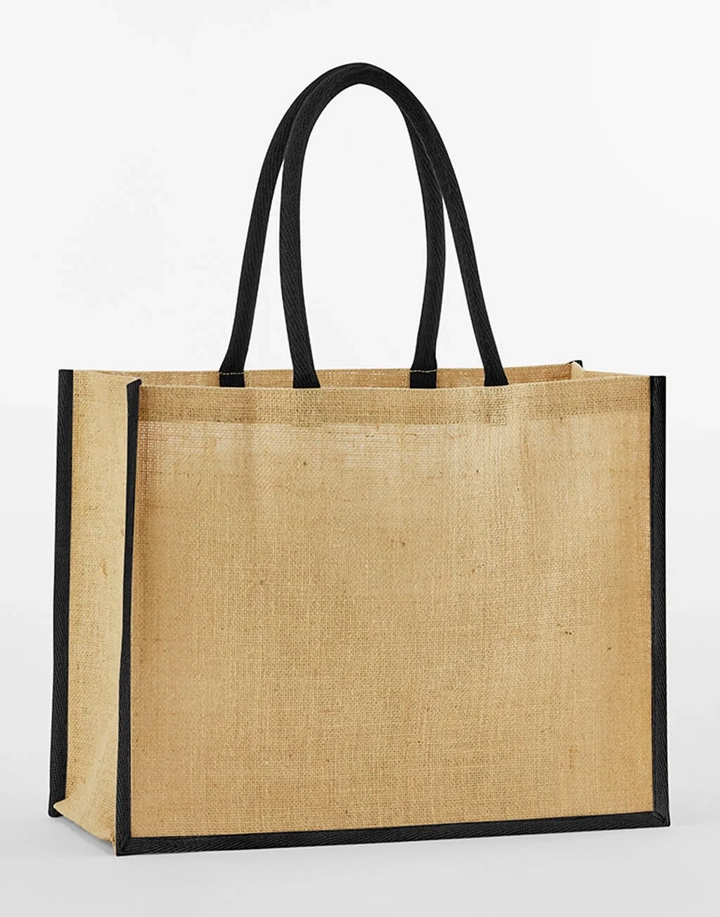 Natural Starched Jute Classic Shopper