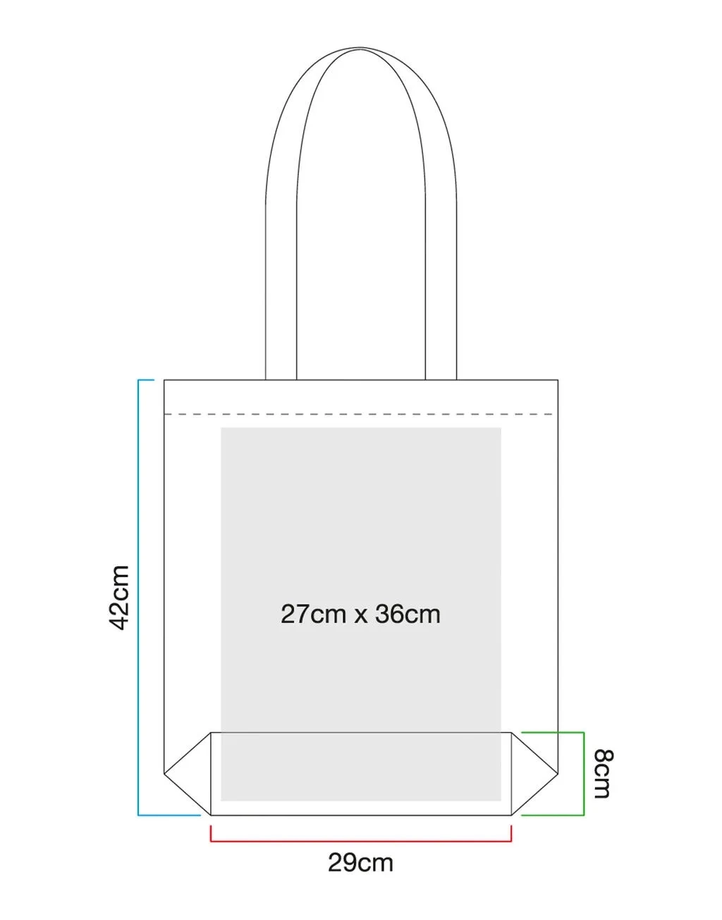 Striped Organic Cotton Tote