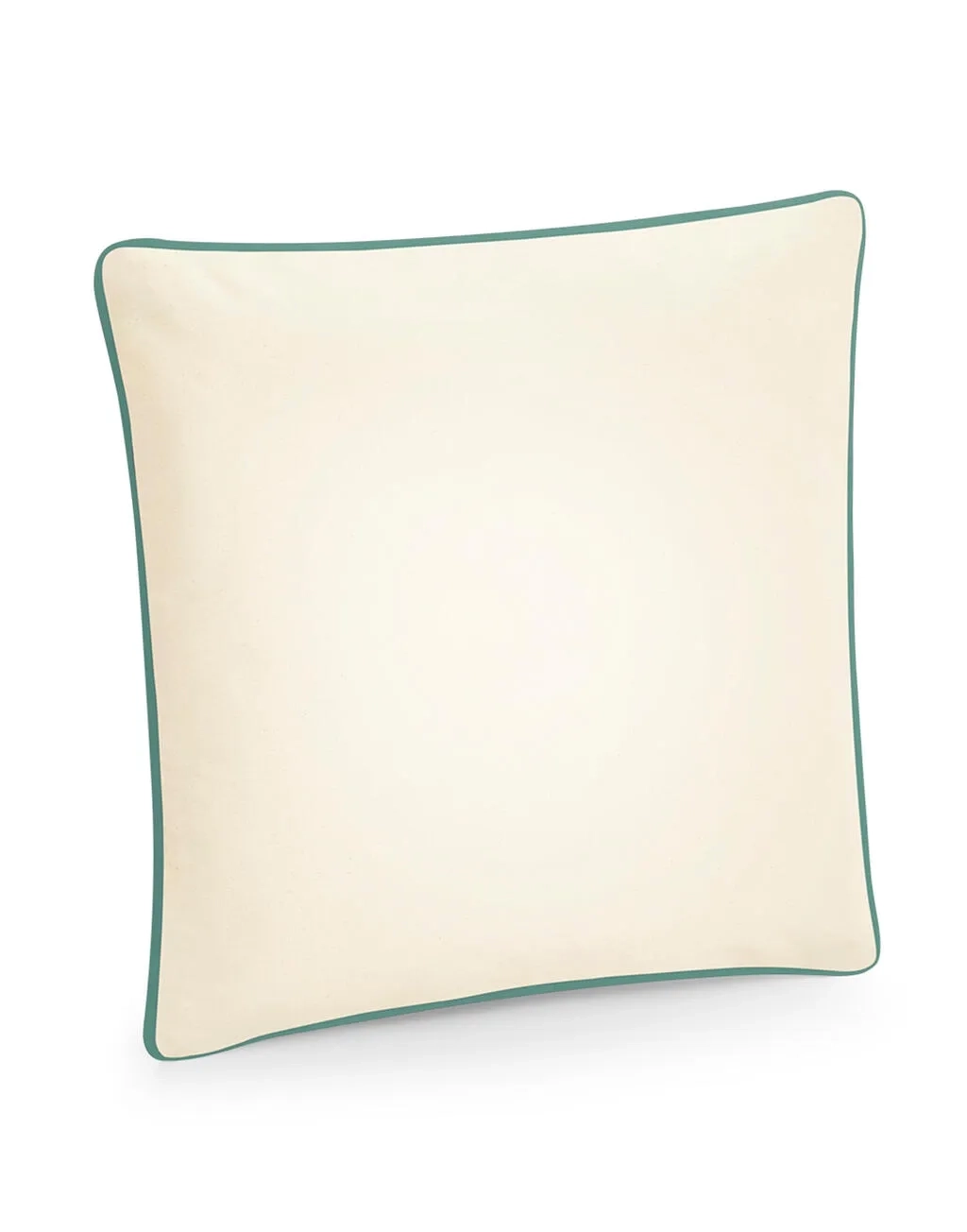 Fairtrade Cotton Piped Cushion Cover