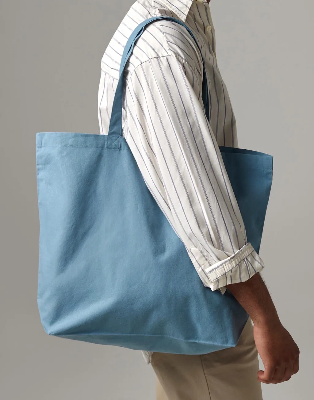 Organic Natural Dyed Maxi Bag for Life