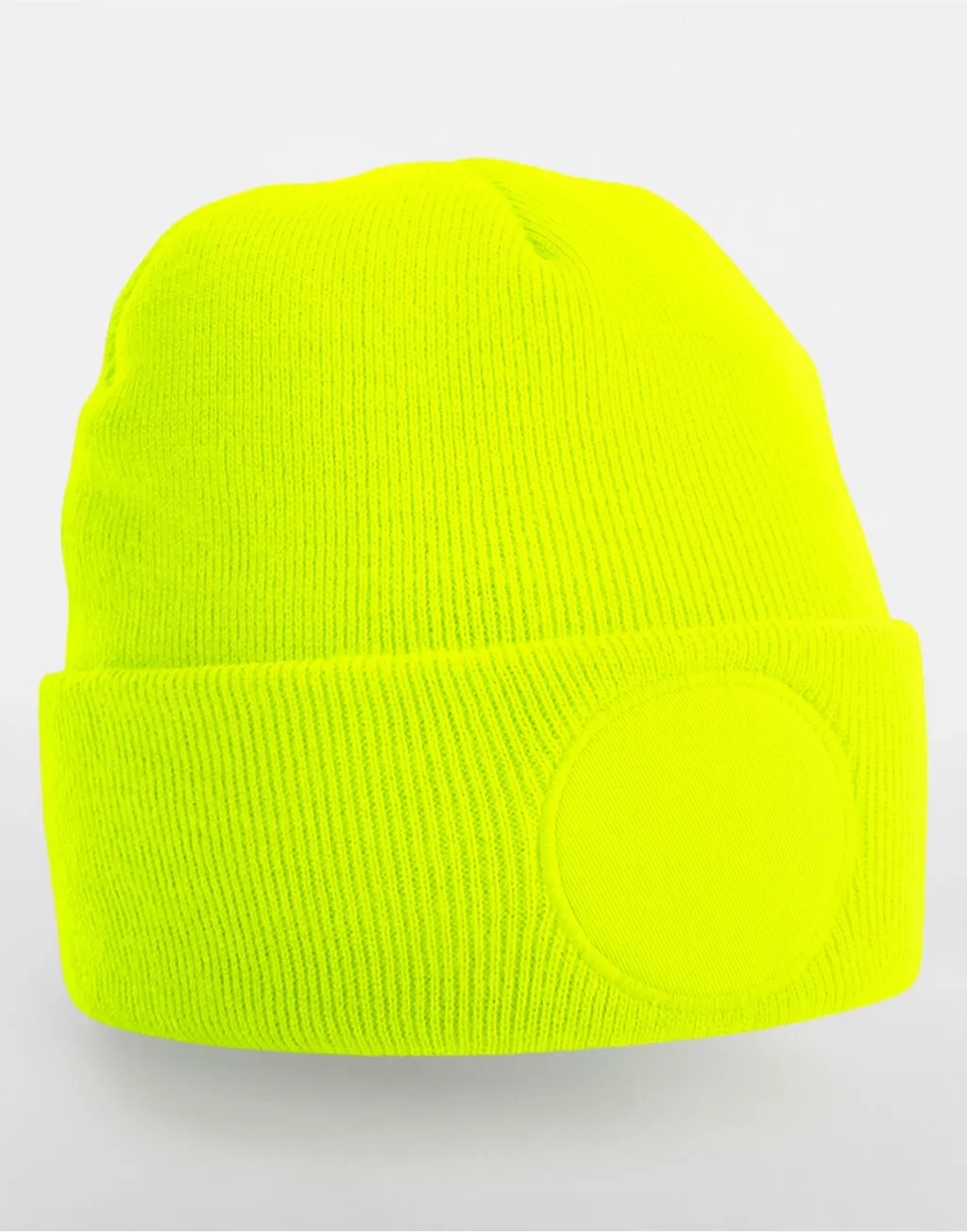 Circular Patch Beanie