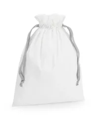 Cotton Gift Bag with Ribbon Drawstring