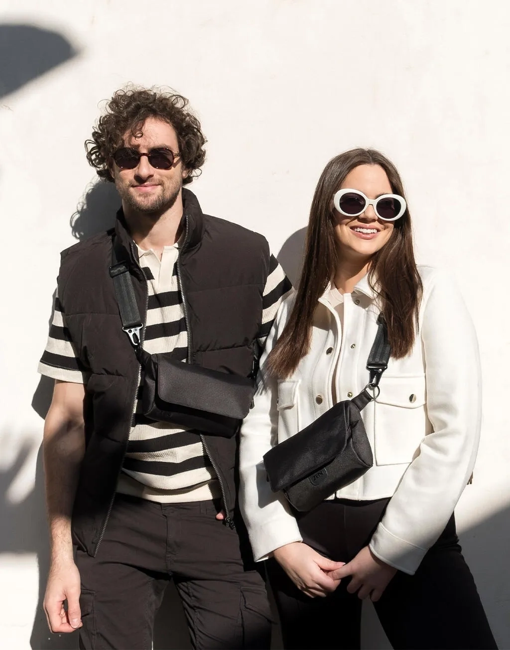 Coral Cross Body Pouch