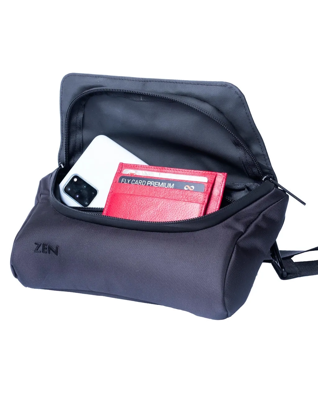 Coral Cross Body Pouch