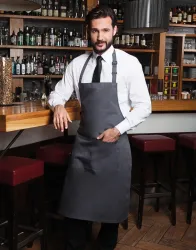 Bib Apron Basic with Pocket