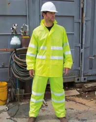 Hi-Vis Waterproof Suit