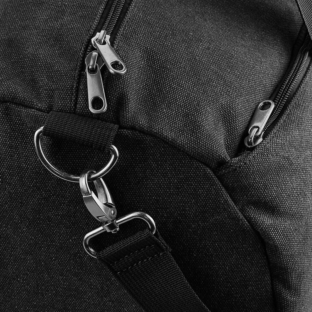 Vintage Canvas Barrel Bag