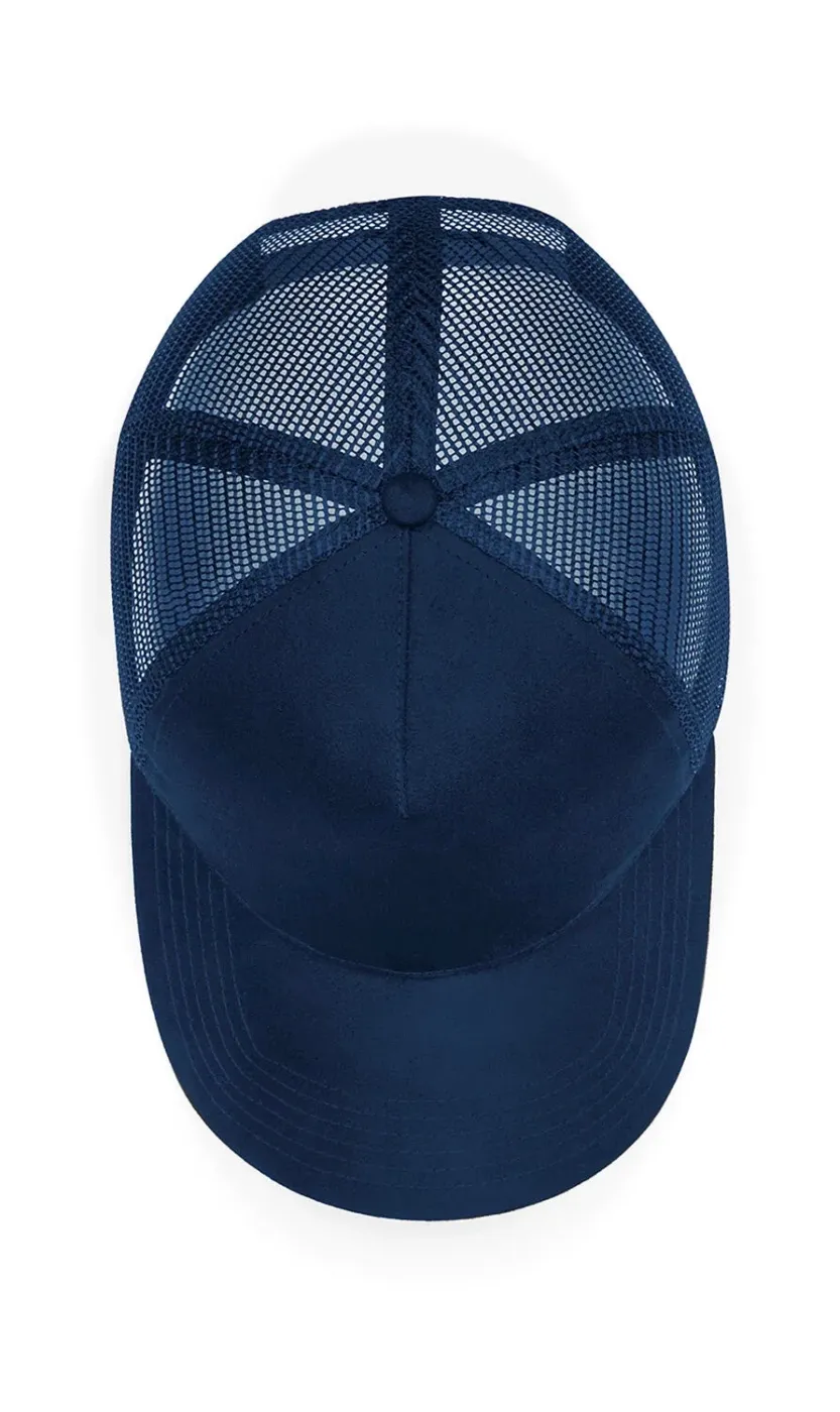 Suede Snapback Trucker