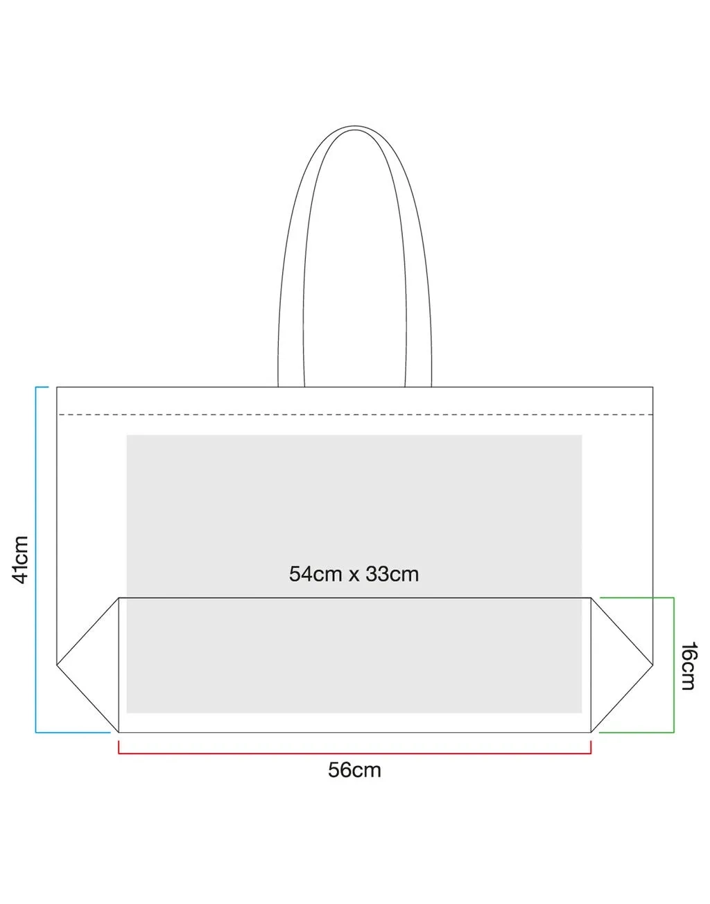 Oversized Canvas Tote Bag