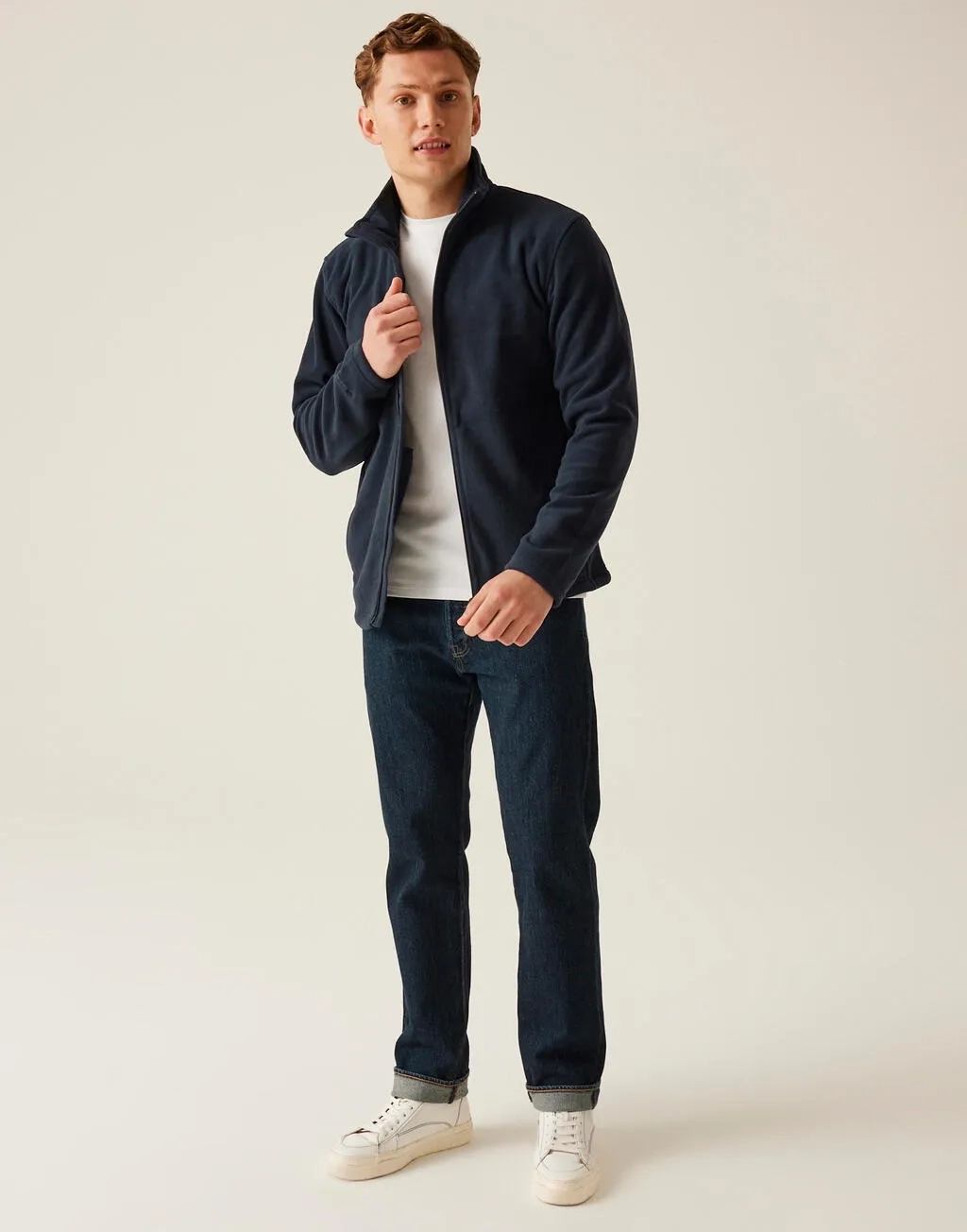 Honestly Made Recycled Full Zip Fleece