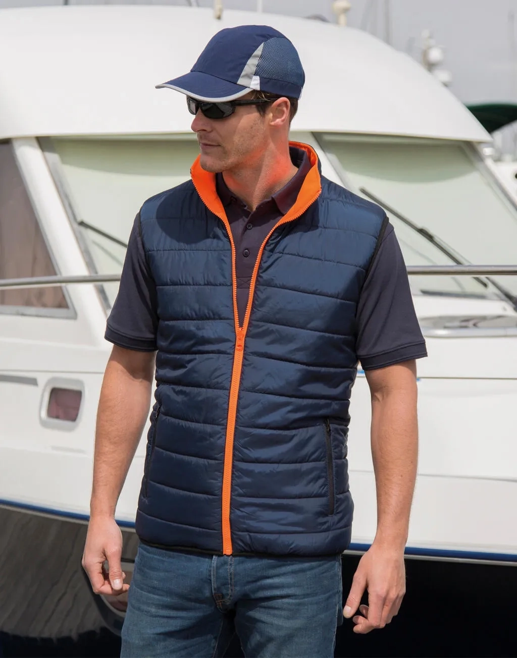 Reversible Soft Padded Safety Gilet