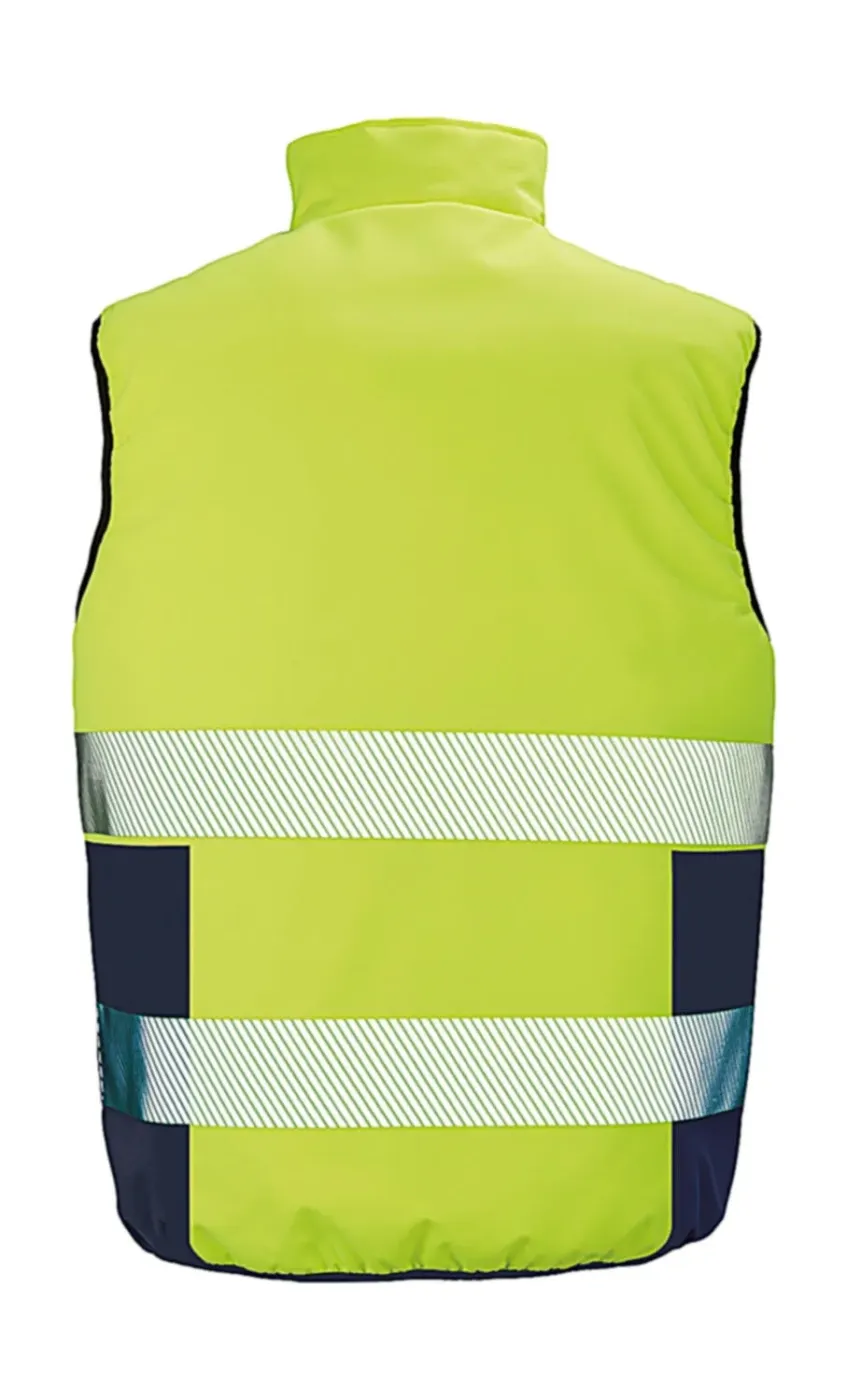 Reversible Soft Padded Safety Gilet