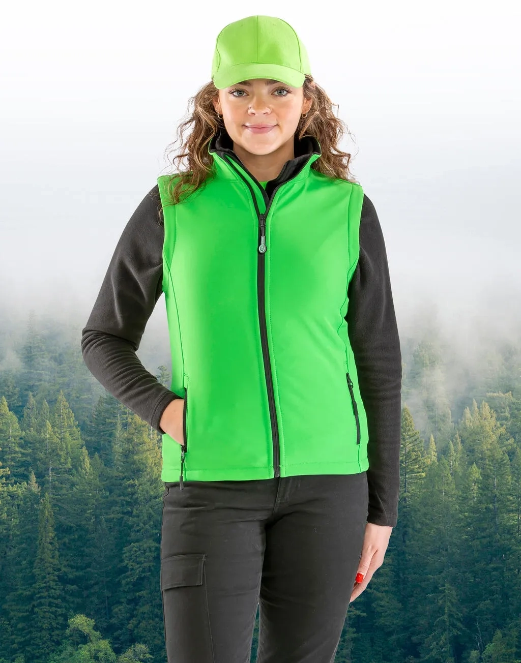 Women's Printable Softshell Bodywarmer