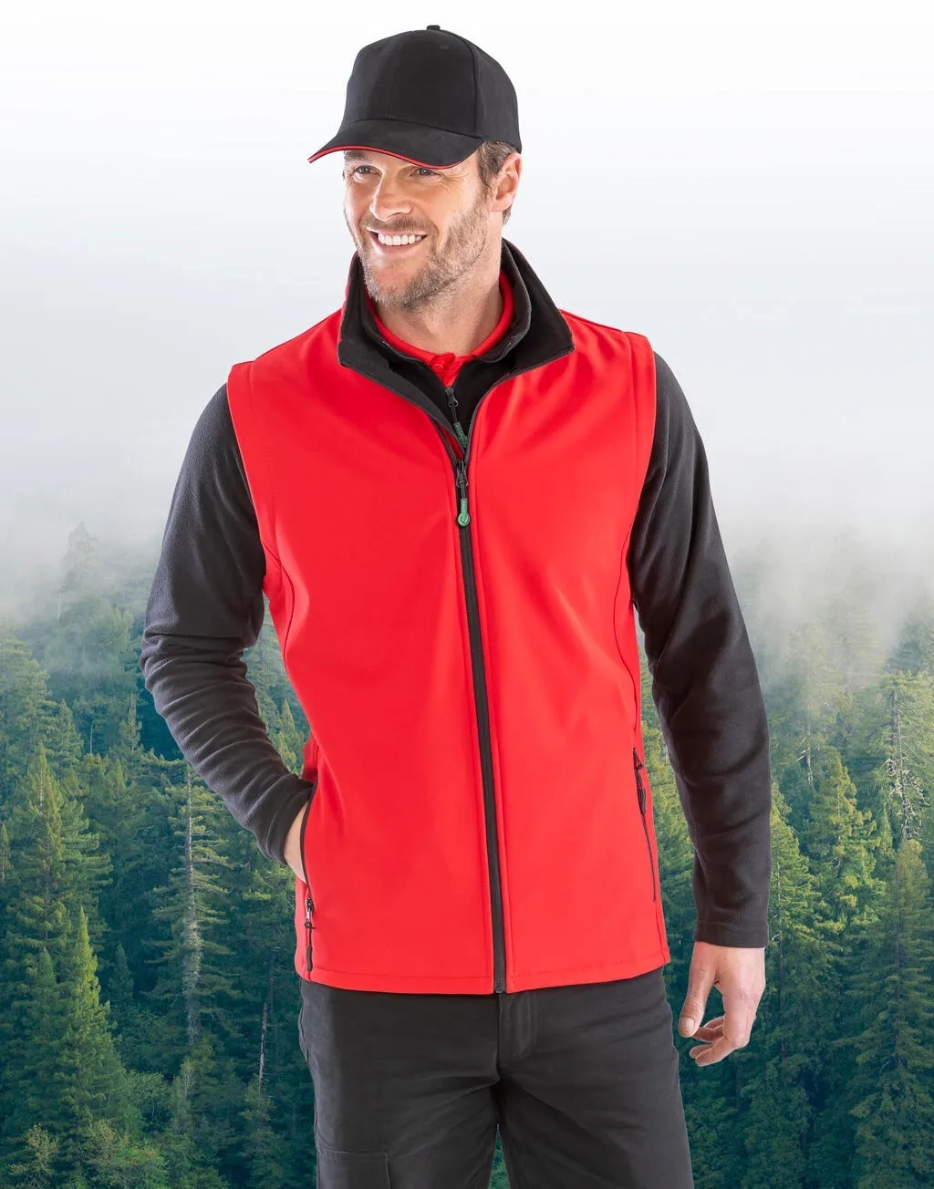 Men's Printable Softshell Bodywarmer
