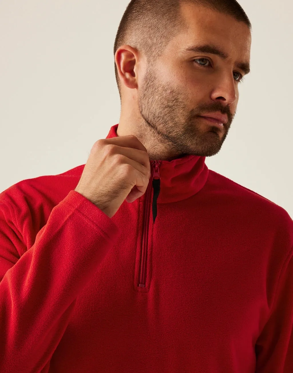 Micro Zip Neck Fleece