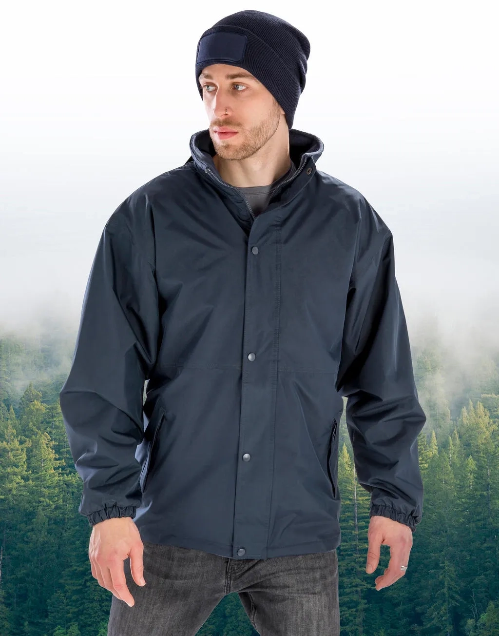 Recycled Fleece Lined Stomdri 4000 Jacket