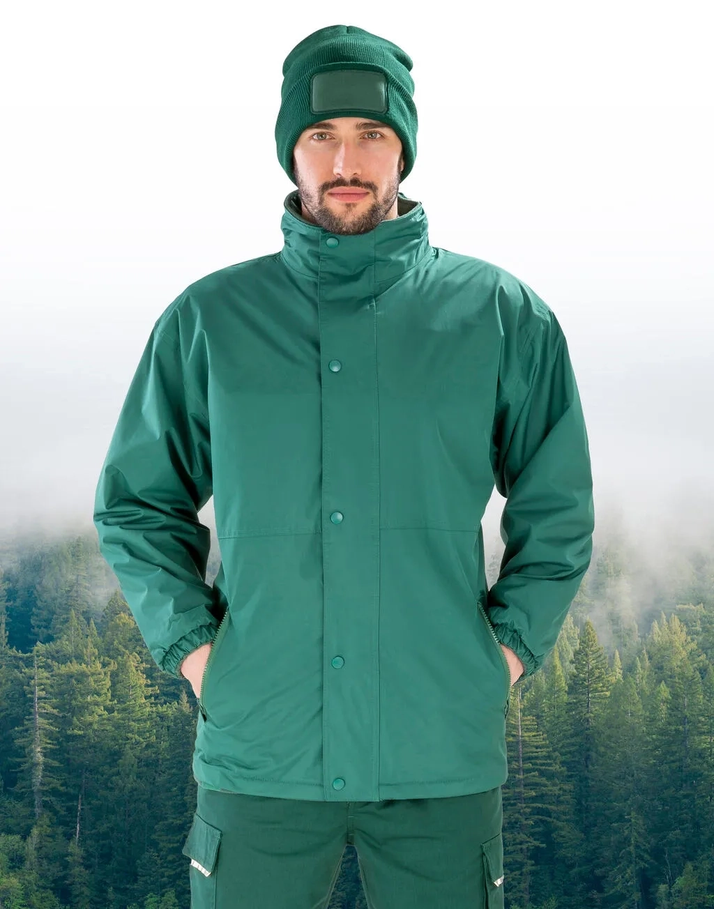 Recycled Fleece Lined Stomdri 4000 Jacket