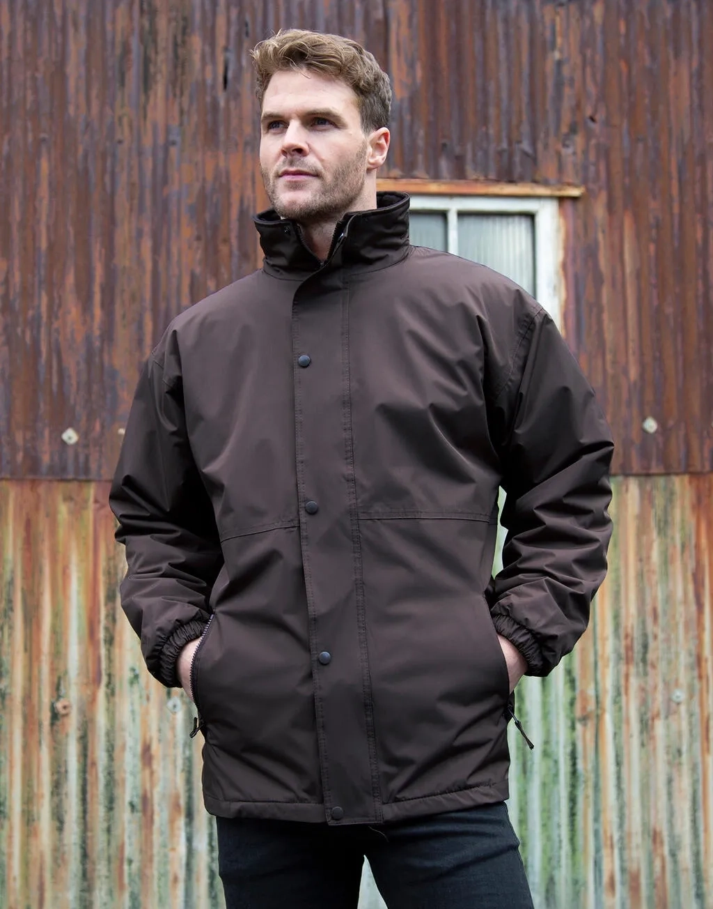 Recycled Fleece Lined Stomdri 4000 Jacket