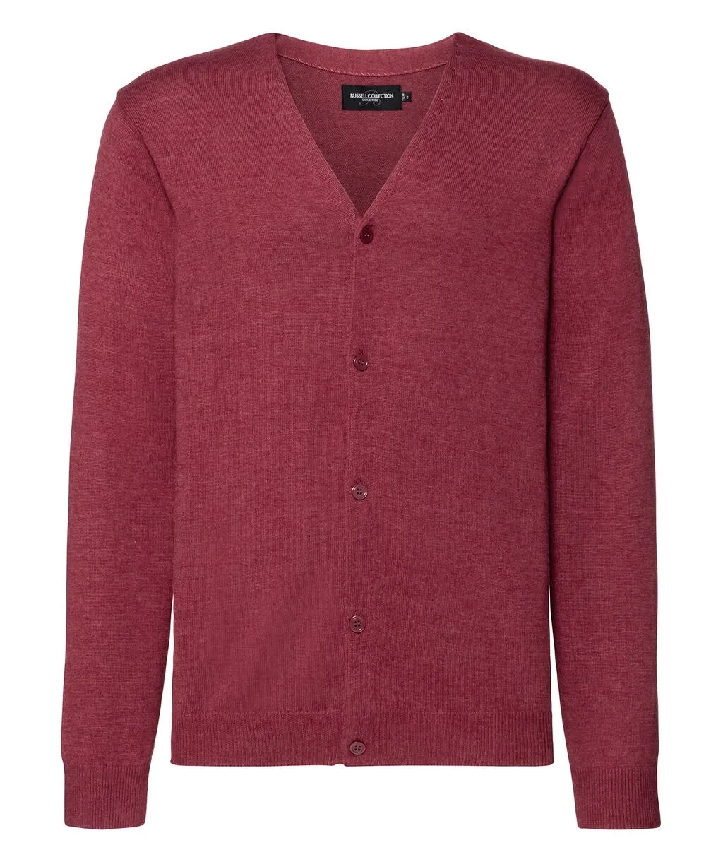 Men's V-Neck Knitted Cardigan