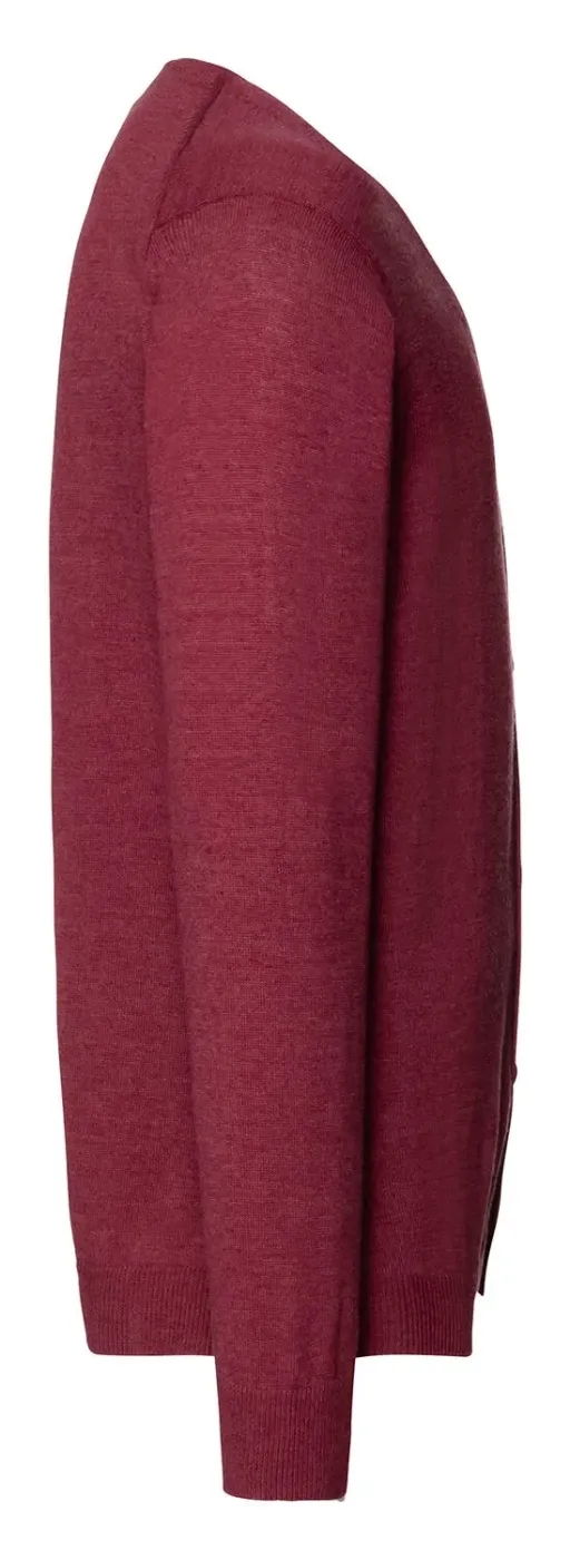 Men's V-Neck Knitted Cardigan