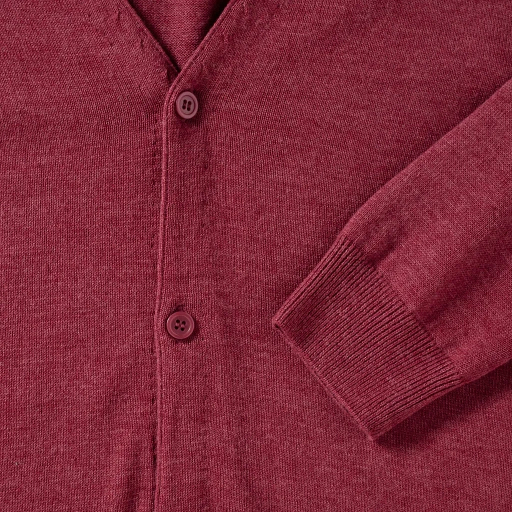 Men's V-Neck Knitted Cardigan