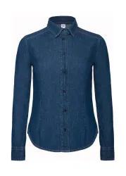 DNM Vision/women Denim Shirt LS