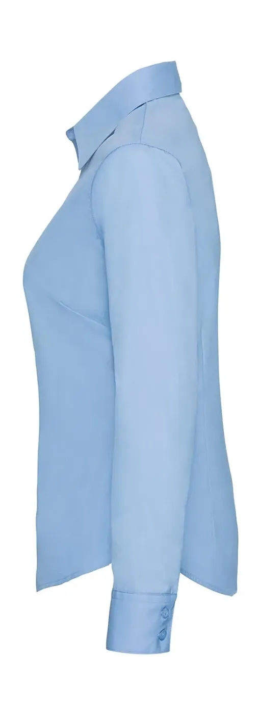 Ladies Poplin Shirt LS