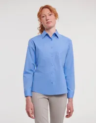 Ladies' LS Poplin Shirt