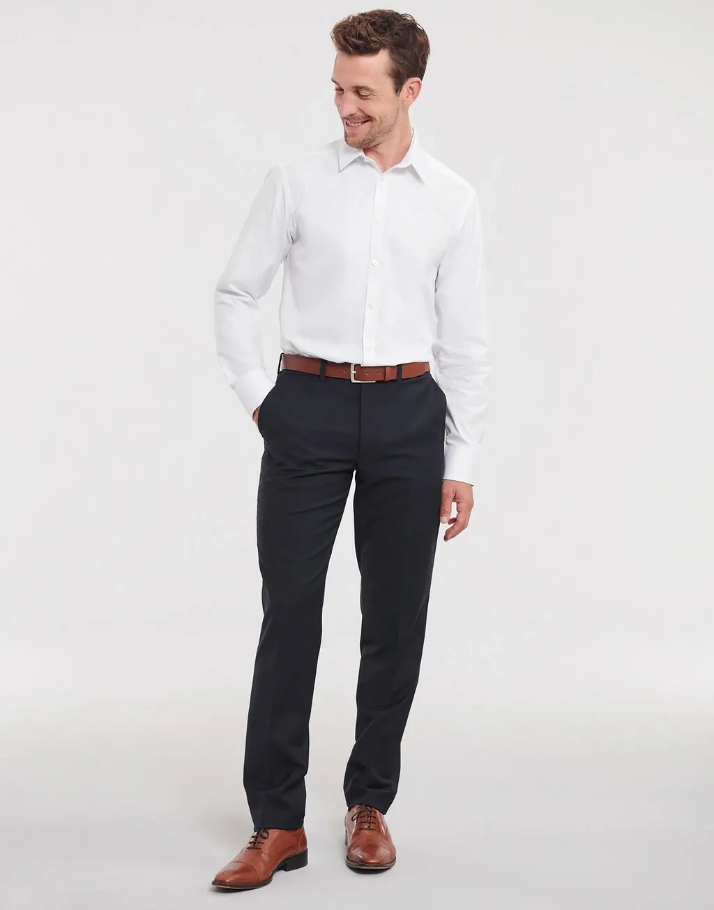 Men's LS Herringbone Shirt