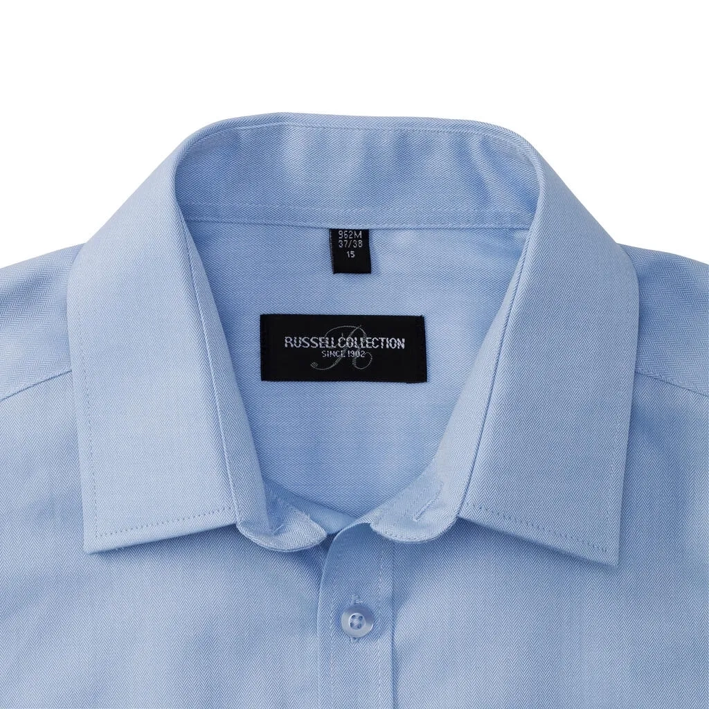 Men's LS Herringbone Shirt