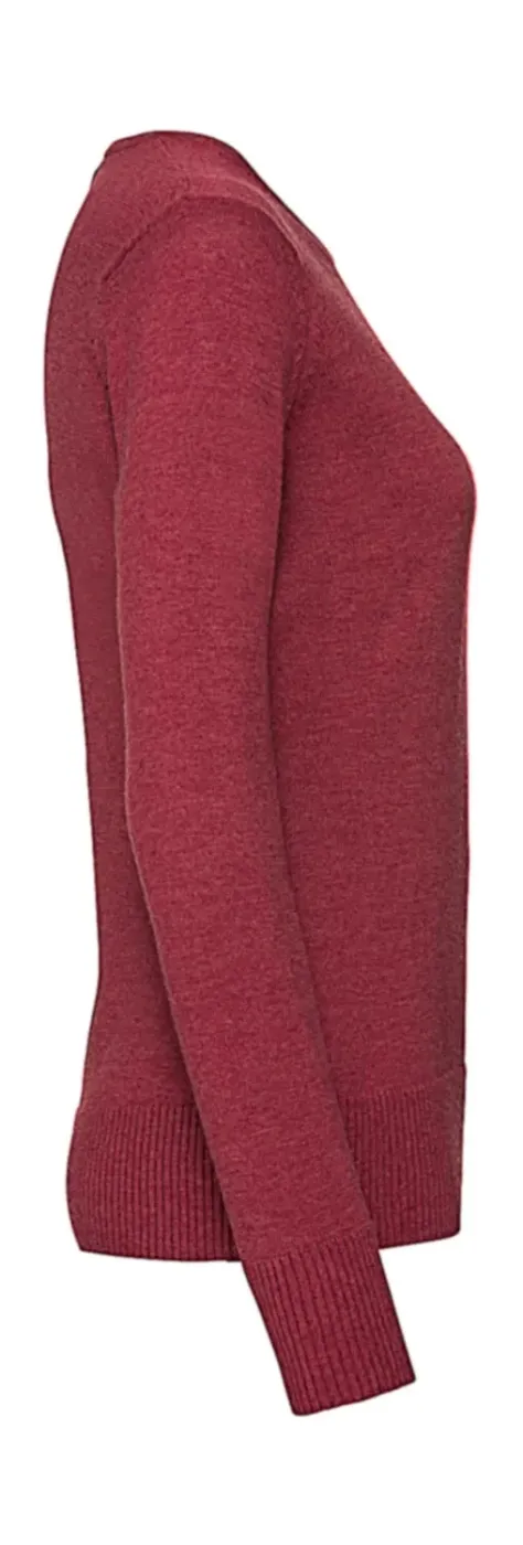 Ladies' Crew Neck Knitted Pullover