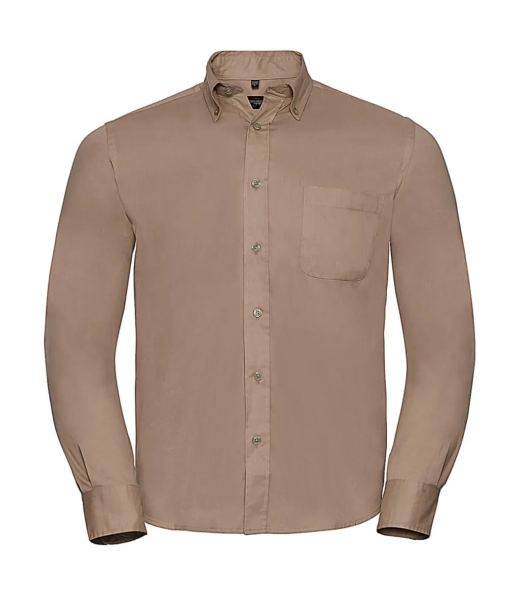 Long Sleeve Classic Twill Shirt
