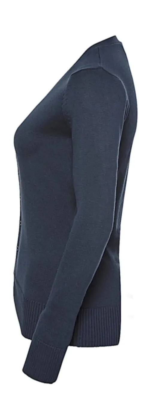 Ladies’ V-Neck Knitted Cardigan