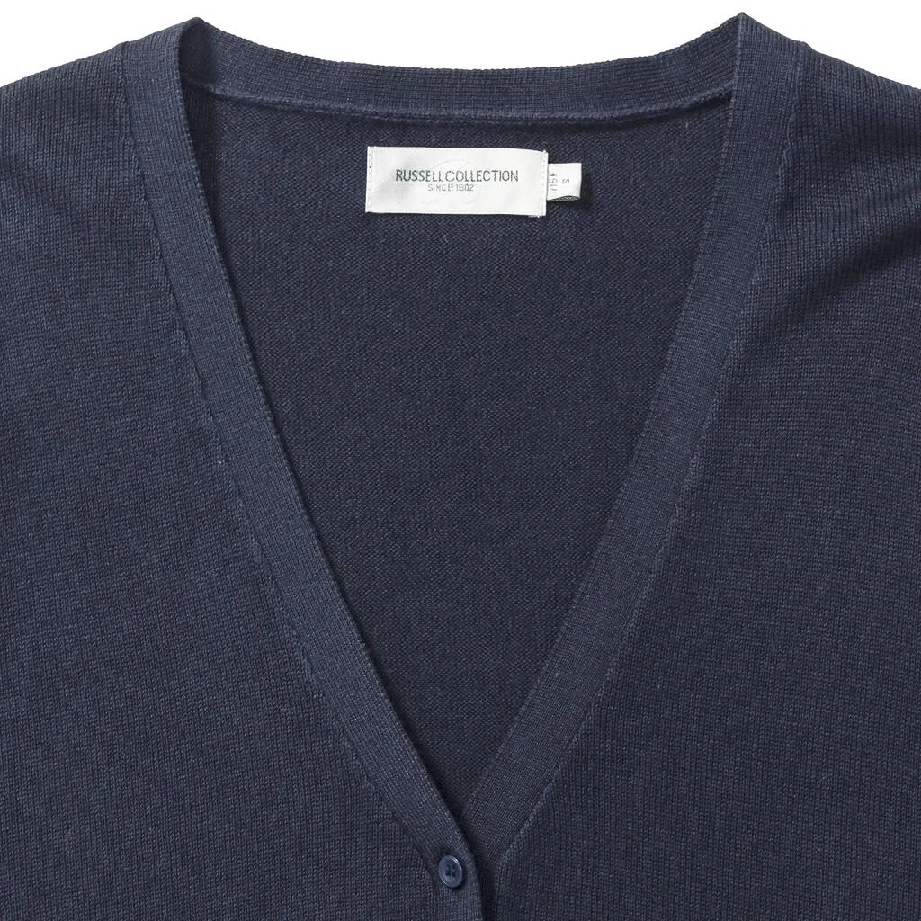 Ladies’ V-Neck Knitted Cardigan
