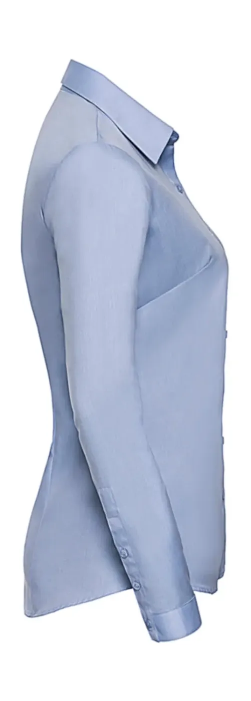 Ladies' LS Herringbone Shirt